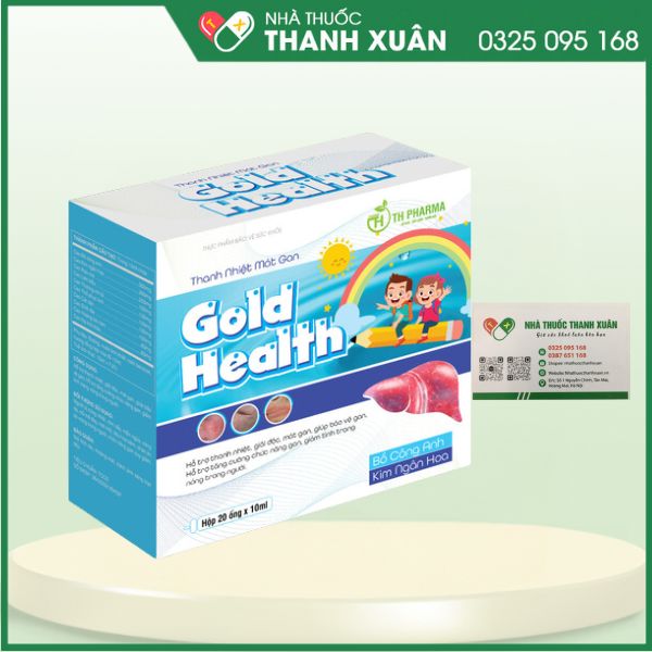 Thanh nhiệt mát gan Gold Health - Hỗ trợ tăng cường chức năng gan